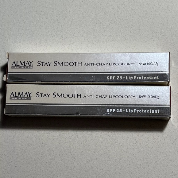 2x ALMAY Stay Smooth Anti-Chap Lipcolor with SPF 25 - Lip Protectant #MOCHA - Picture 2 of 7